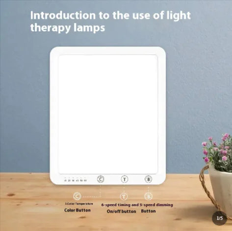 S.A.D Phototherapy LED Lamp (UK power adaptor only)