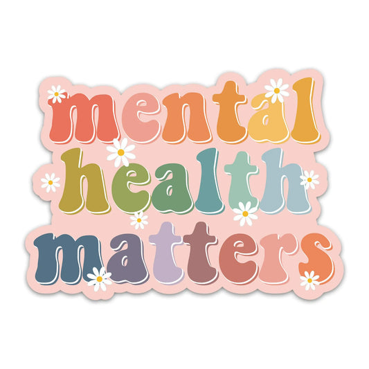 Mental Health Matters stickers (3x)